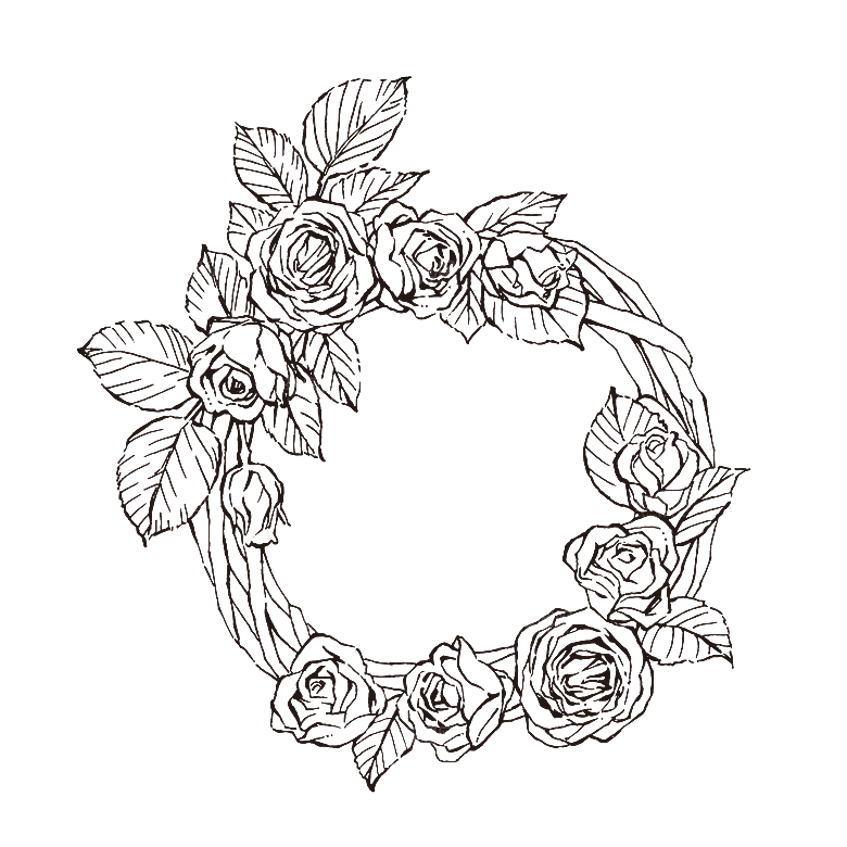简约大气手绘植树花草树木插画