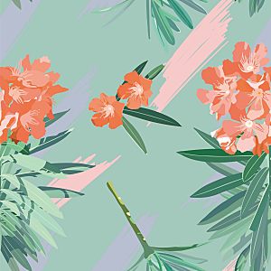 唯美植物花卉花纹背景模版