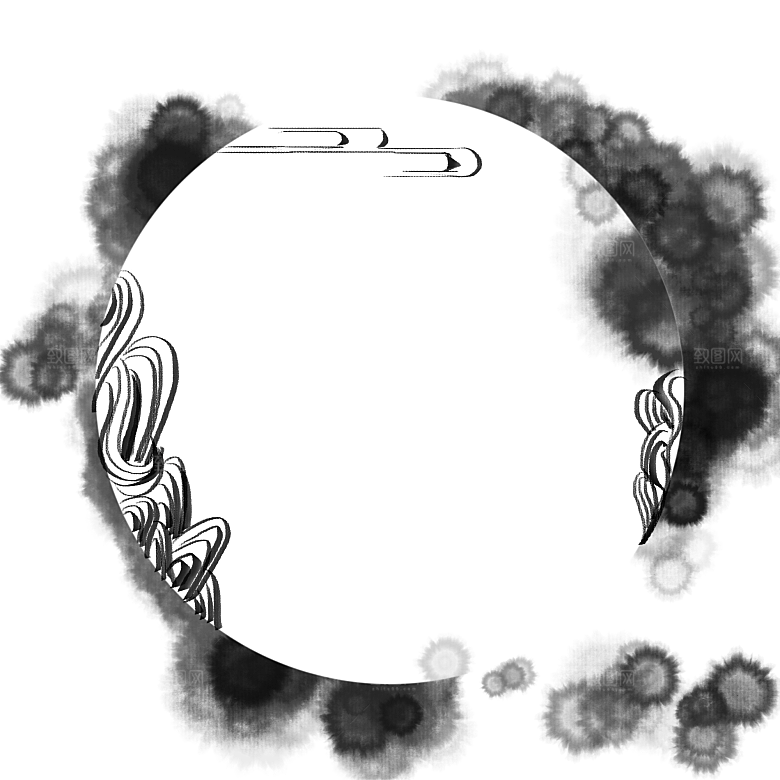 中国风古典简约大气边框素材