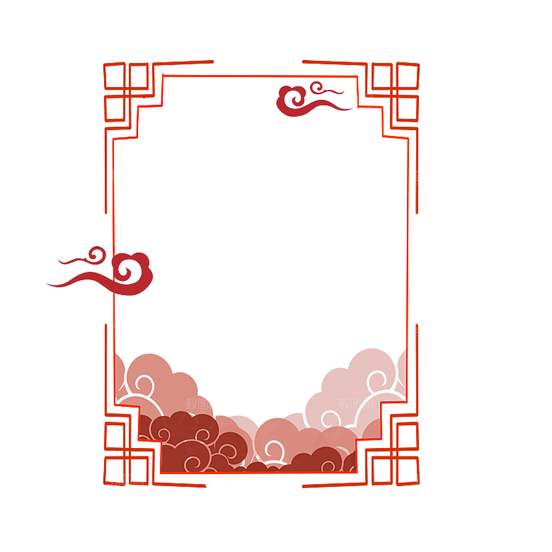 中国风古典简约大气边框素材