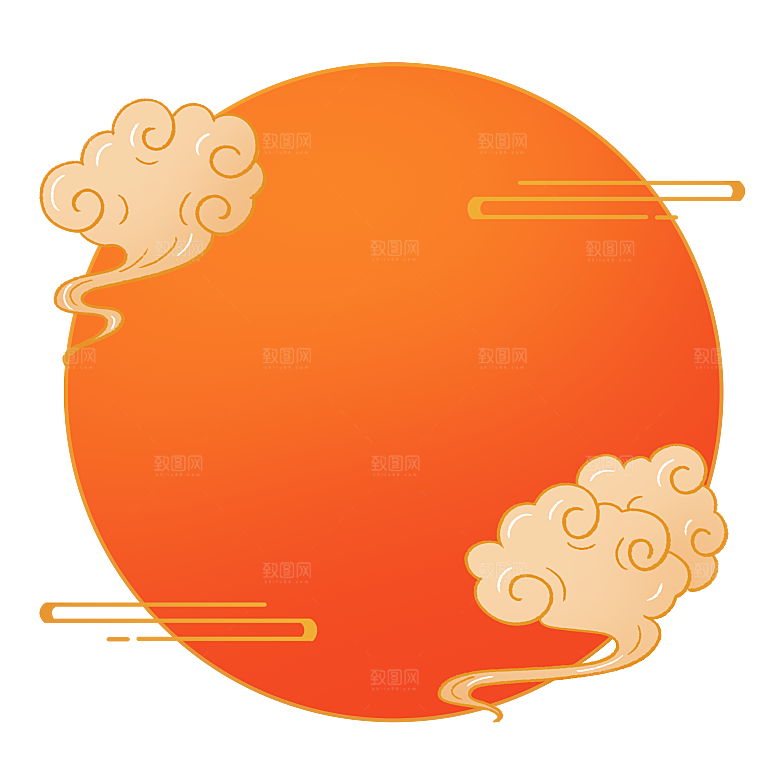 中国风古典简约大气边框素材