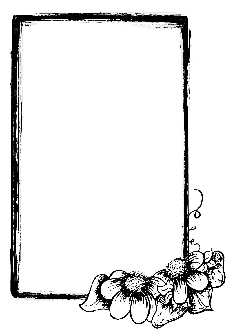 中式水墨云纹线条边框屋檐元素