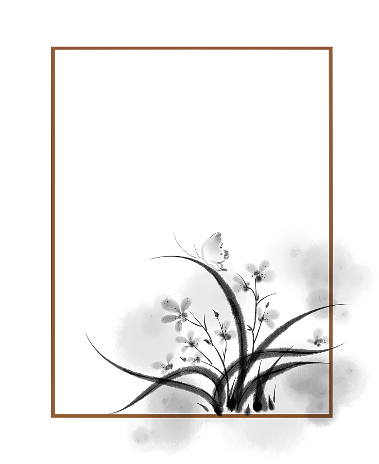 中国风古典简约大气边框素材
