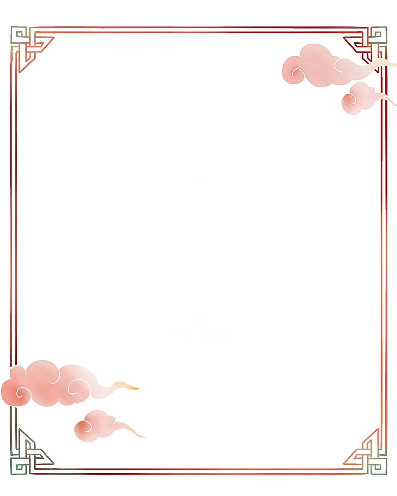 中国风古典简约大气边框素材