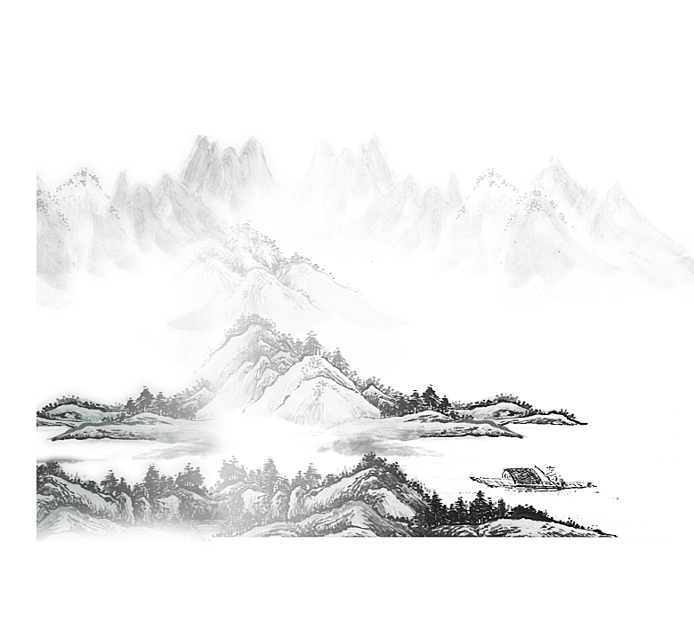 古风水墨山水中国风背景素材