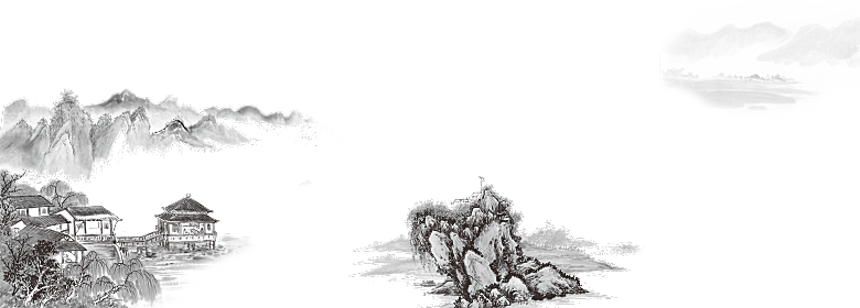 古风水墨山水中国风背景素材