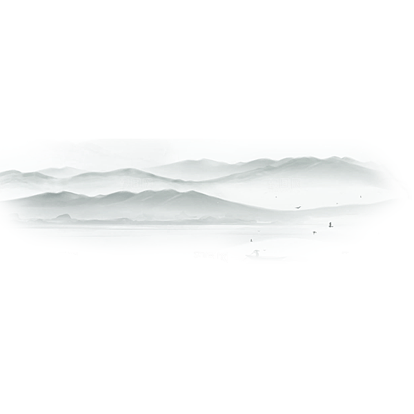 古风水墨山水中国风背景素材