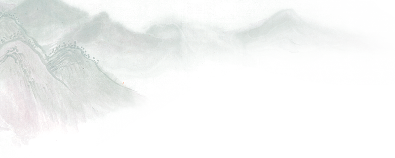 中式山水山脉山峰背景元素