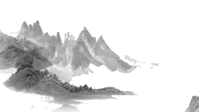 古风水墨山水中国风背景素材