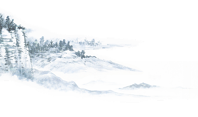 古风水墨山水中国风背景素材