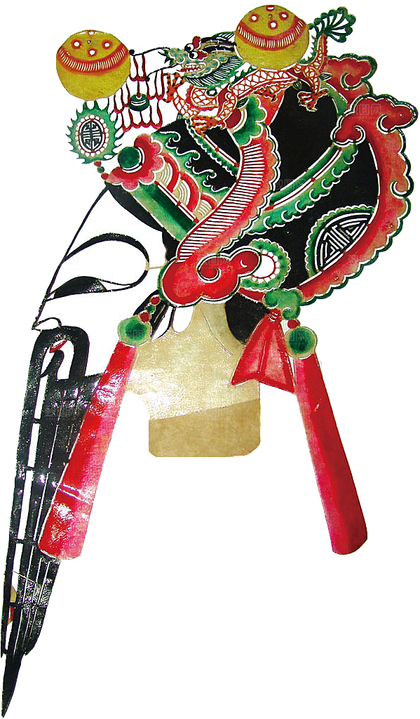 传统艺术皮影图案中国风素材