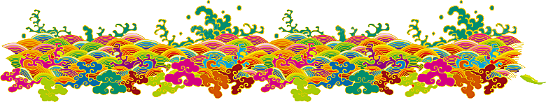 中国风传统花纹窗花边框元素