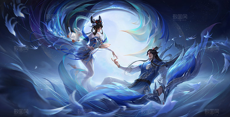 嫦娥-后羿-如梦令