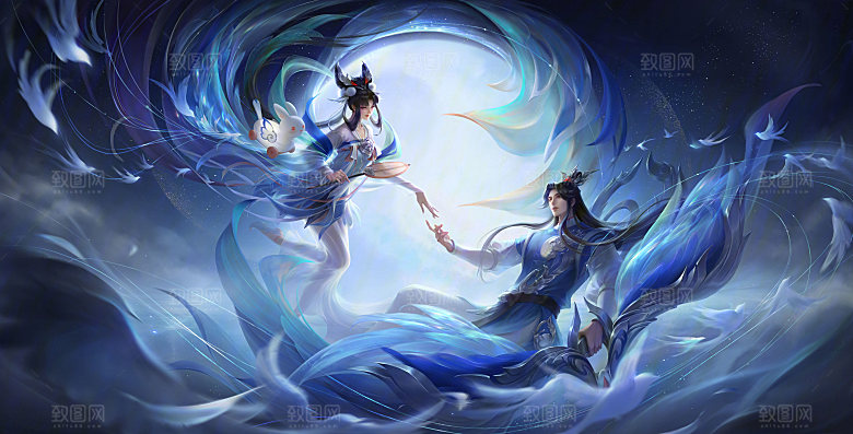 嫦娥-后羿-如梦令2