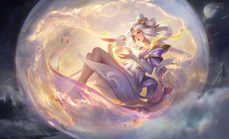 王者荣耀皮肤 嫦娥月宫仙子