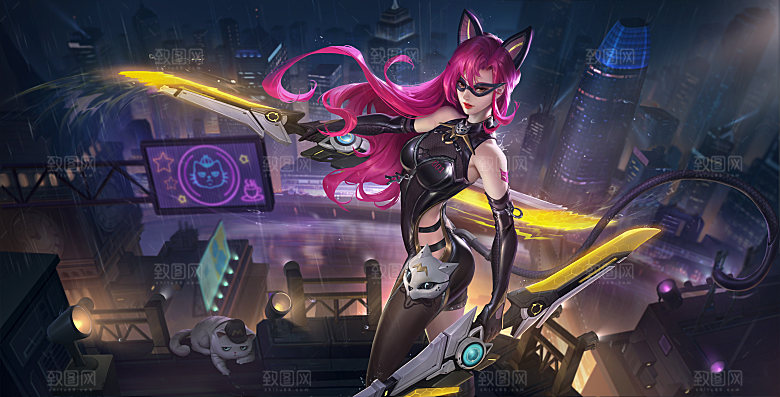 阿轲 暗夜猫娘 新版