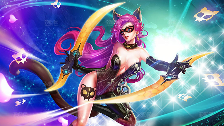 阿轲 暗夜猫娘1