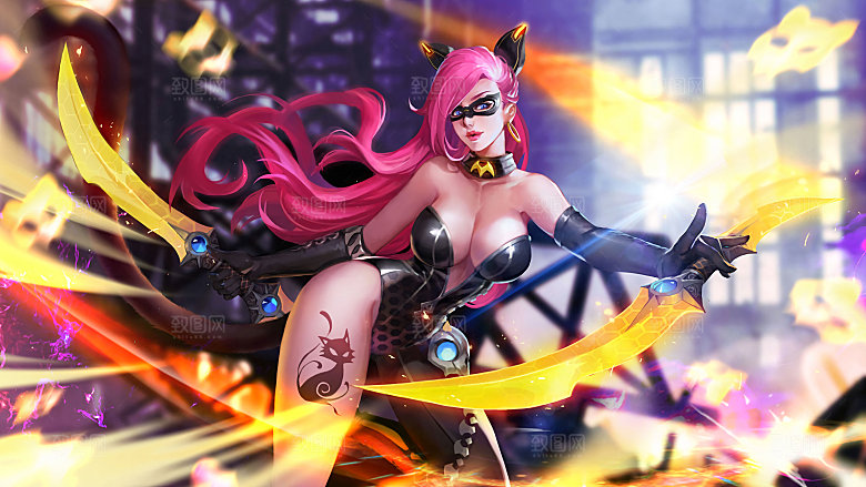 阿轲 暗夜猫娘2
