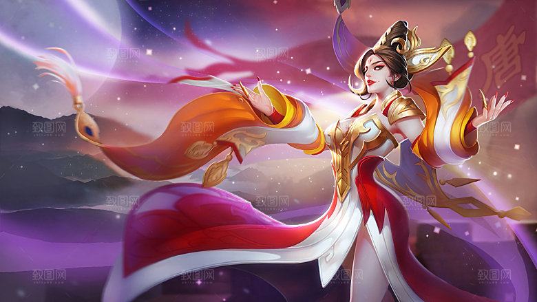 王者荣耀皮肤 武则天 女帝2