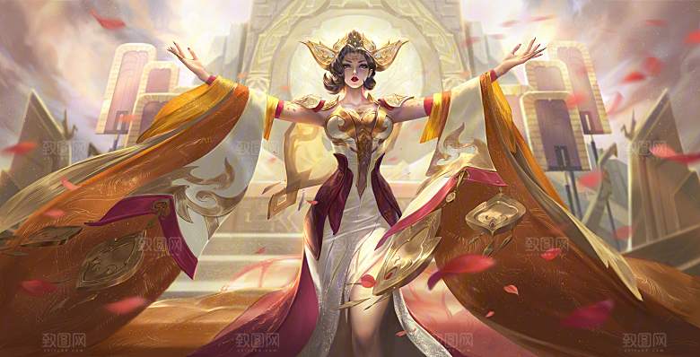 王者荣耀皮肤 武则天 女帝3