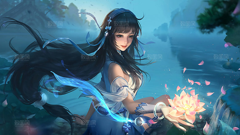 王者荣耀皮肤 西施幻纱之灵2