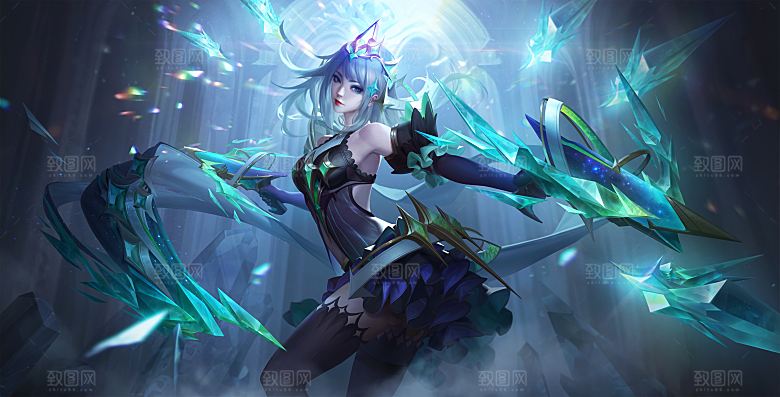 王者荣耀皮肤 虞姬–启明星使