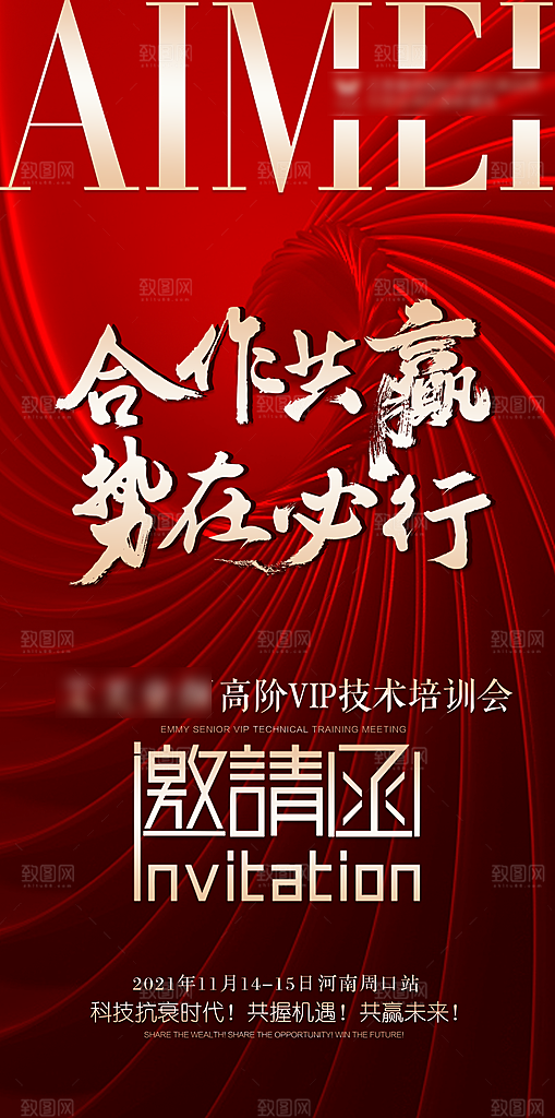 医疗美容项目大气海报