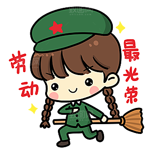儿童手绘卡通可爱涂鸦免扣素材