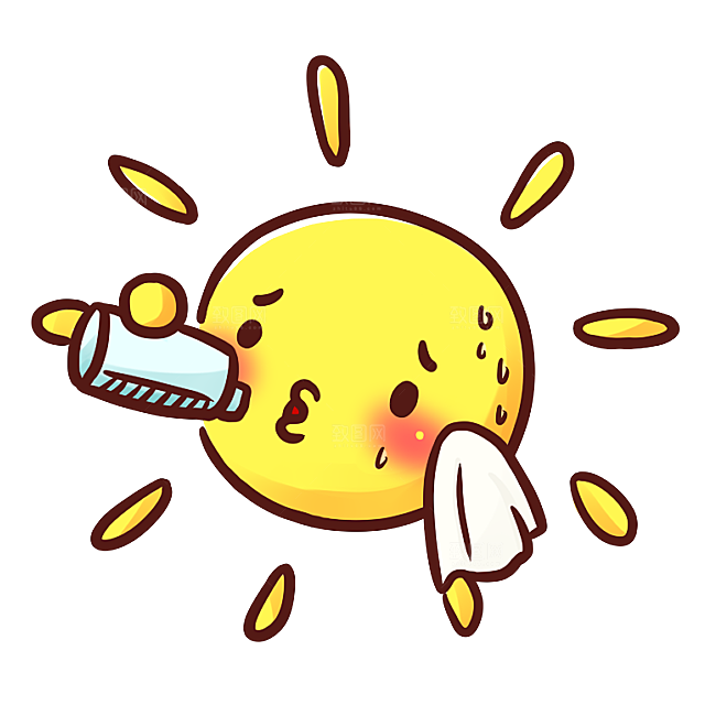 可爱卡通趣味头像表情包元素