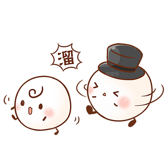 儿童手绘卡通可爱涂鸦免扣素材