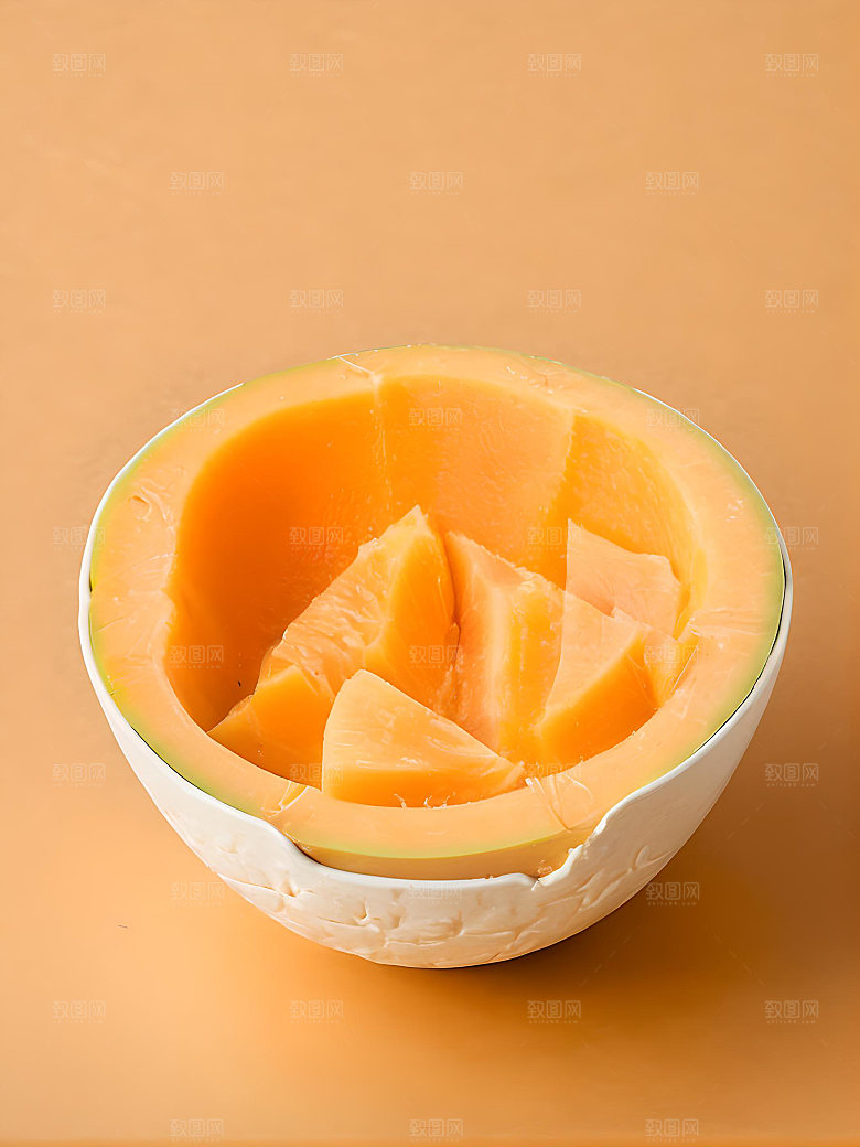 水果哈密瓜高清图片