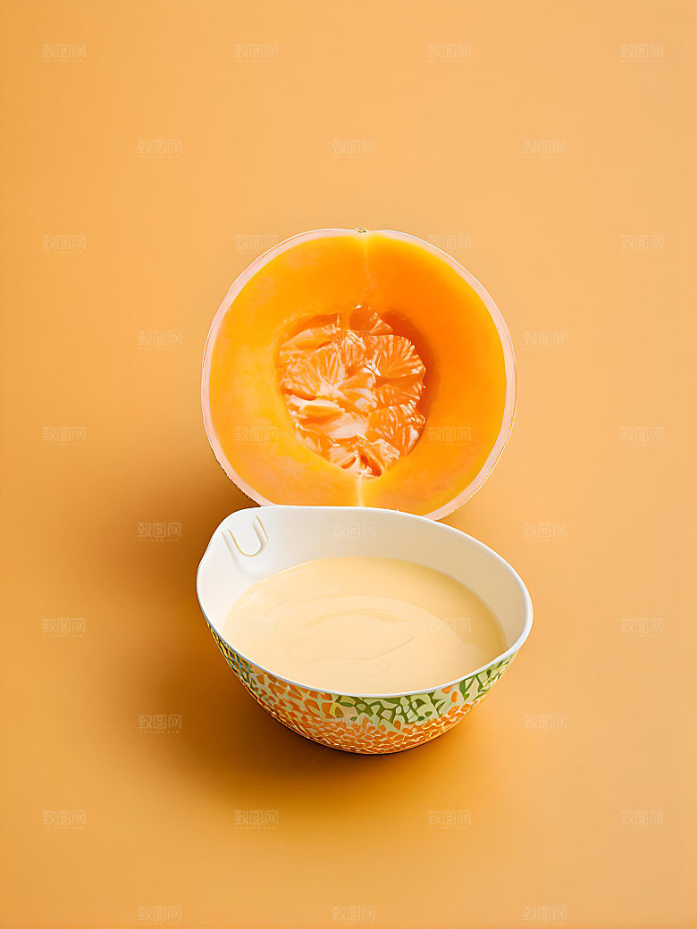 水果哈密瓜高清图片素材