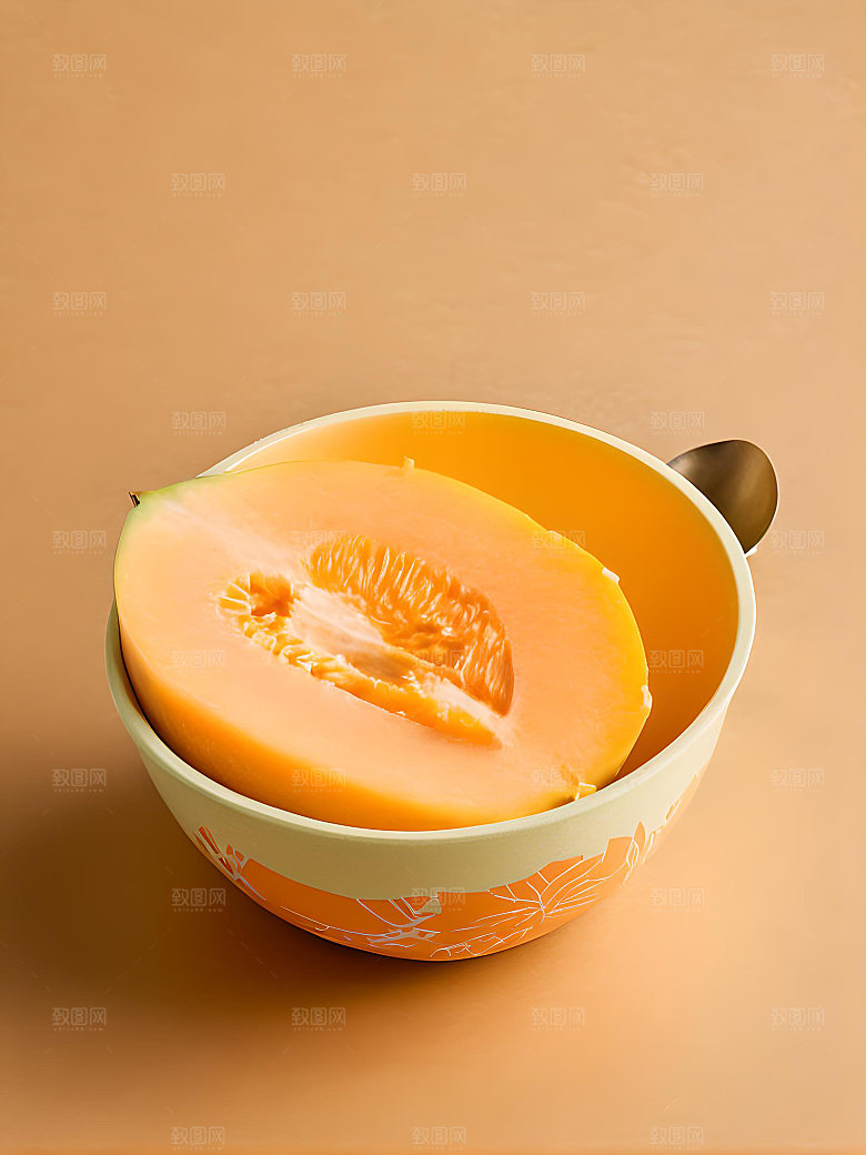 水果哈密瓜高清图片