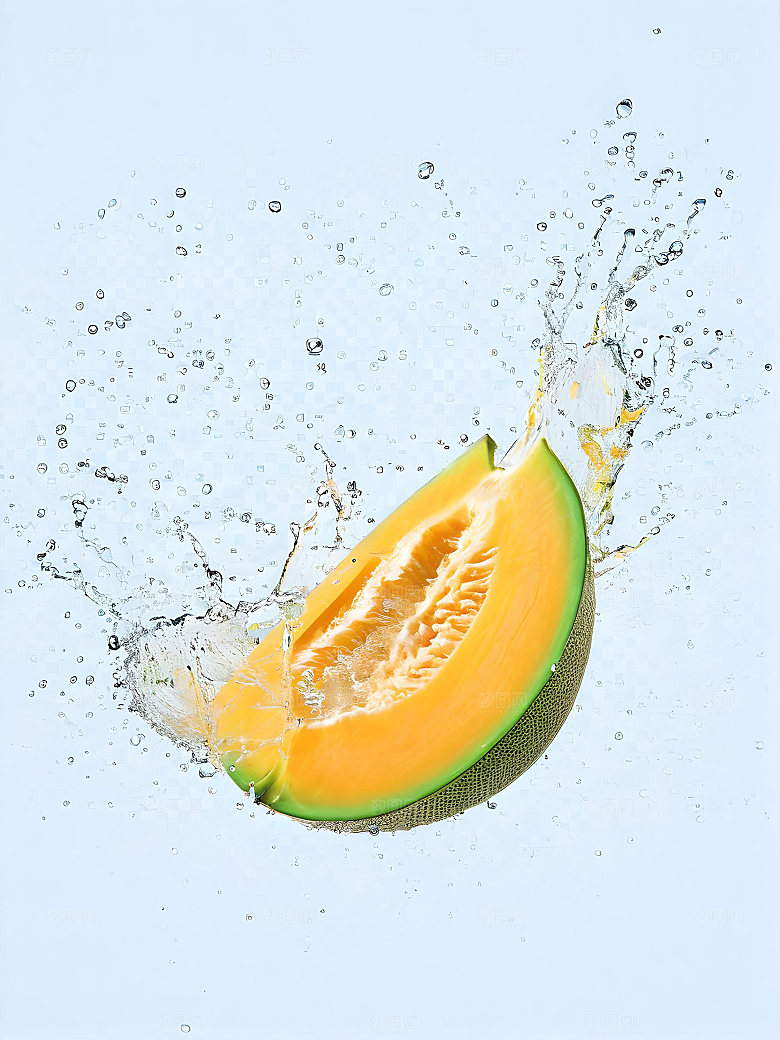 水果哈密瓜高清图片