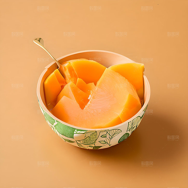 水果哈密瓜高清图片