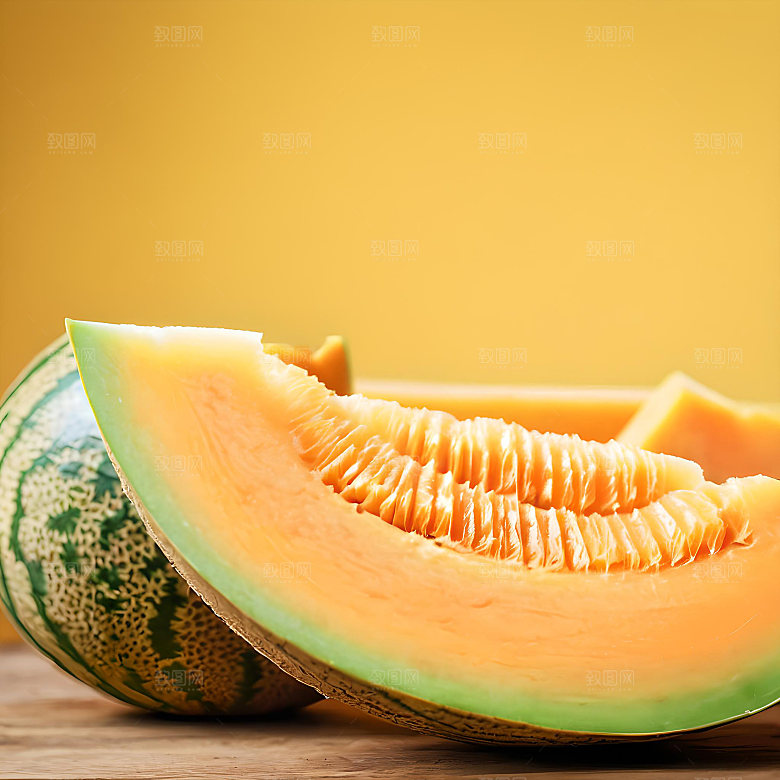 水果哈密瓜高清图片素材