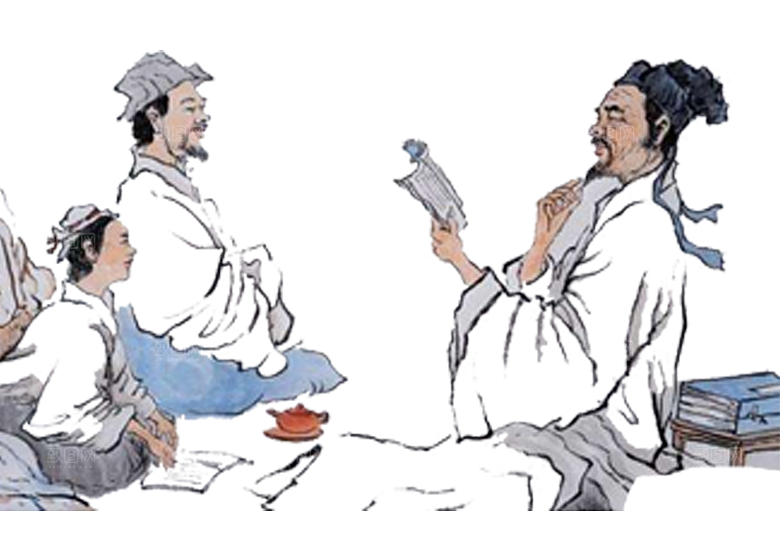 古风免抠元素古代人物画像PNG
