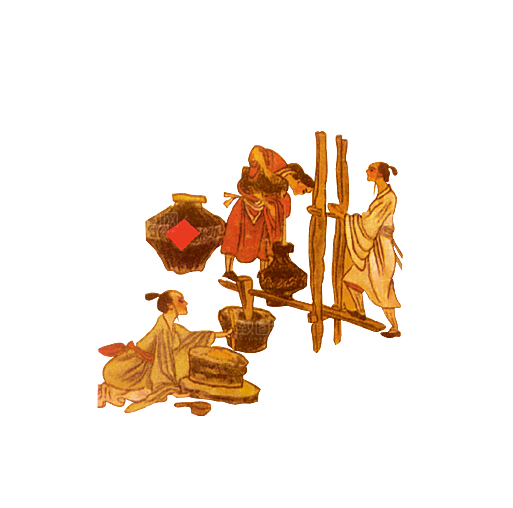 古风免抠元素古代人物画像PNG