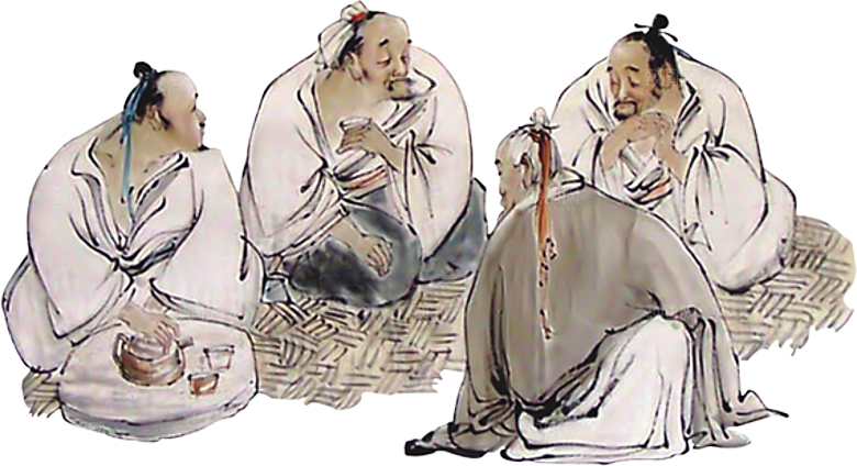 古风免抠元素古代人物画像PNG