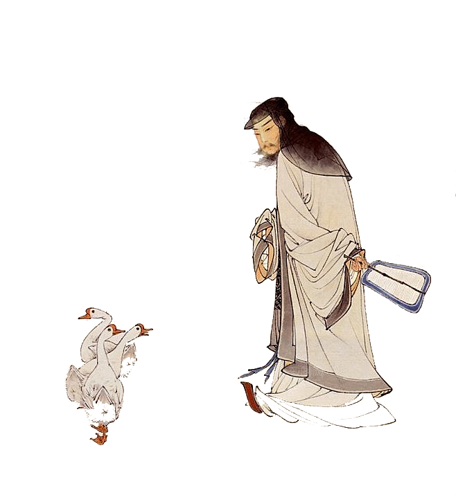 古风免抠元素古代人物画像PNG