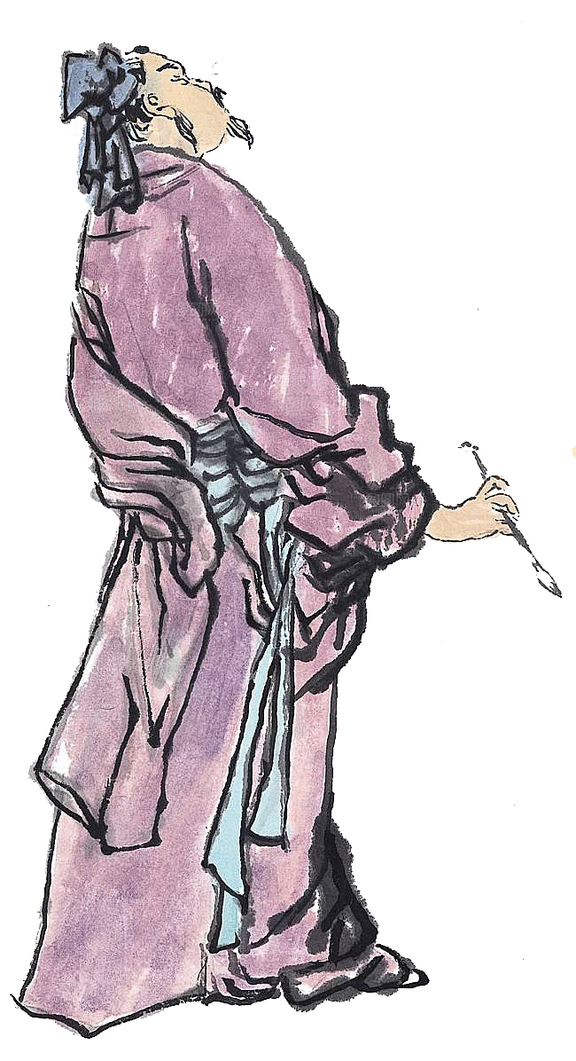 古风免抠元素古代人物画像PNG
