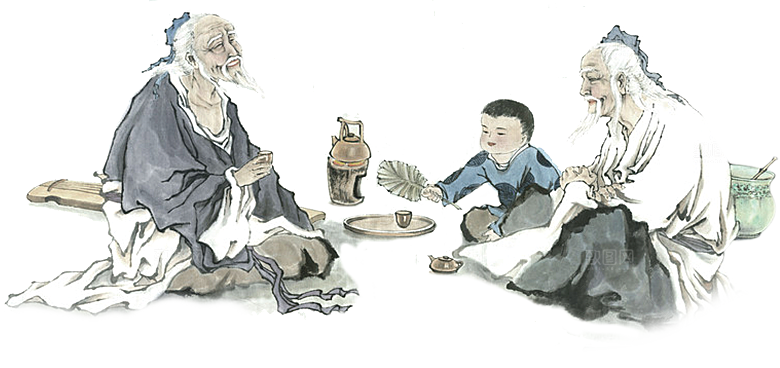 古风免抠元素古代人物画像PNG