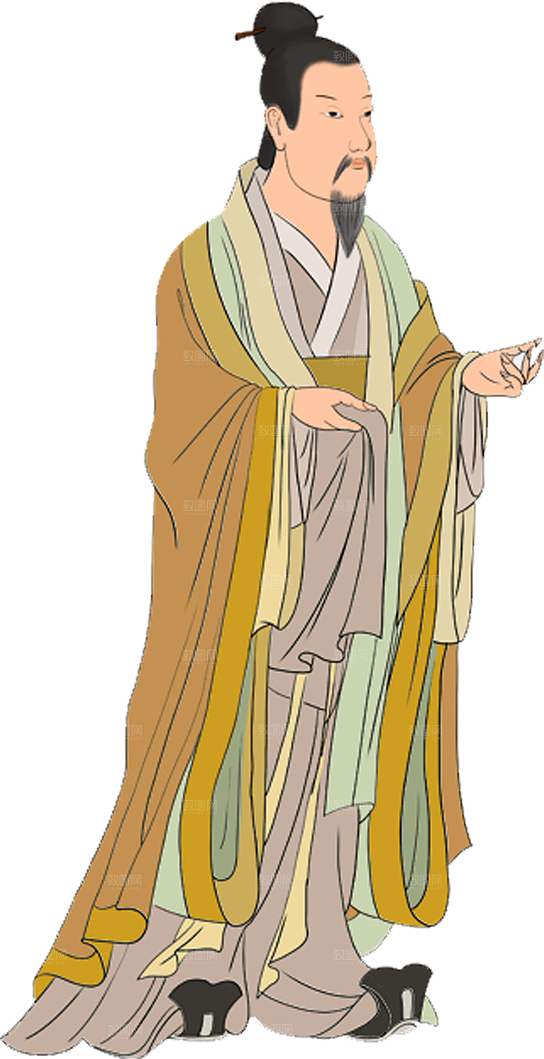 古风免抠元素古代人物画像PNG
