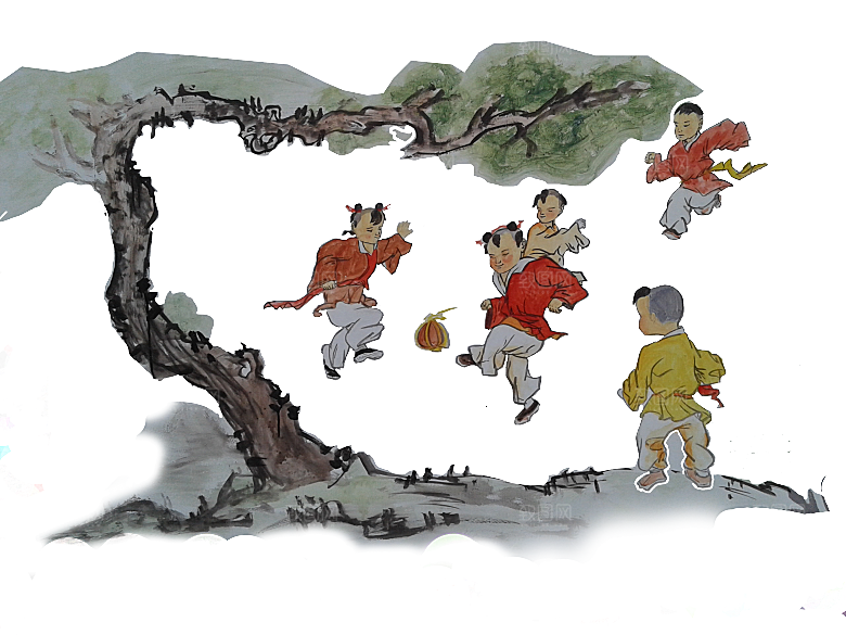 古风免抠元素古代人物画像PNG