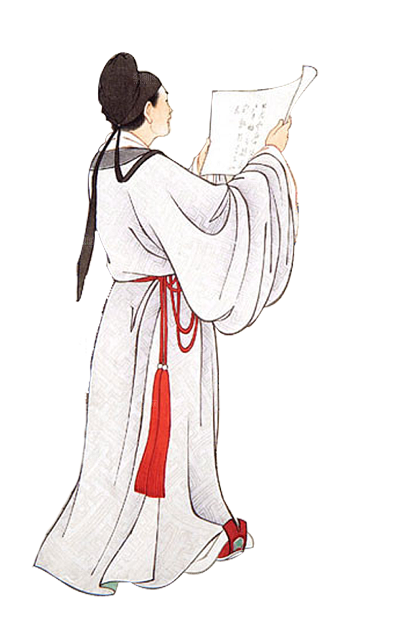 古风免抠元素古代人物画像PNG