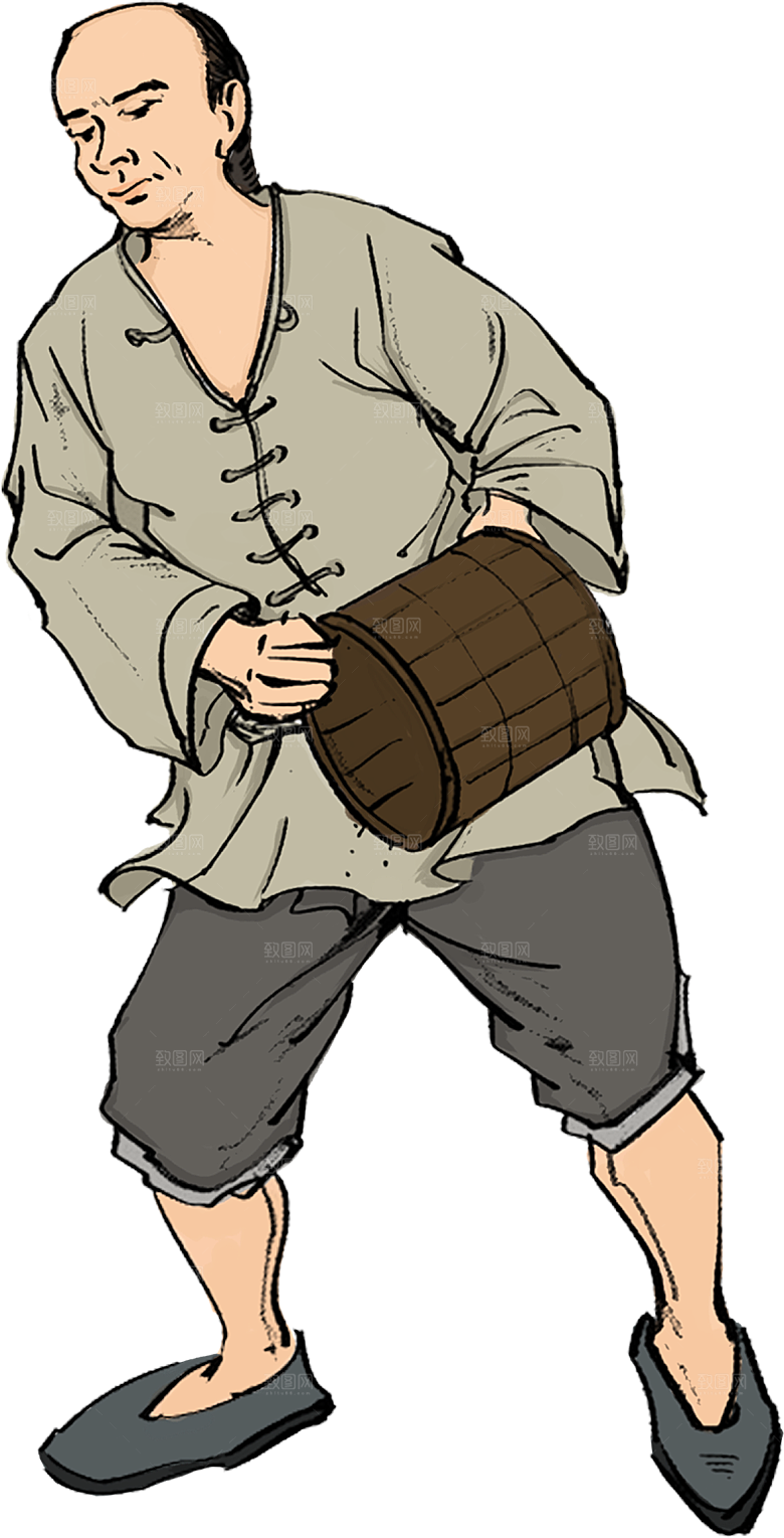 古风免抠元素古代人物画像PNG