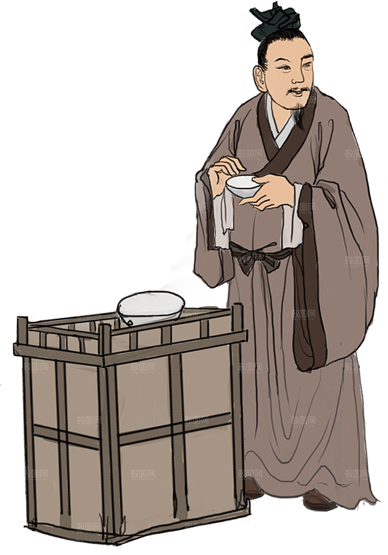 古风免抠元素古代人物画像PNG