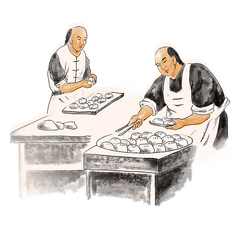 古风免抠元素古代人物画像PNG