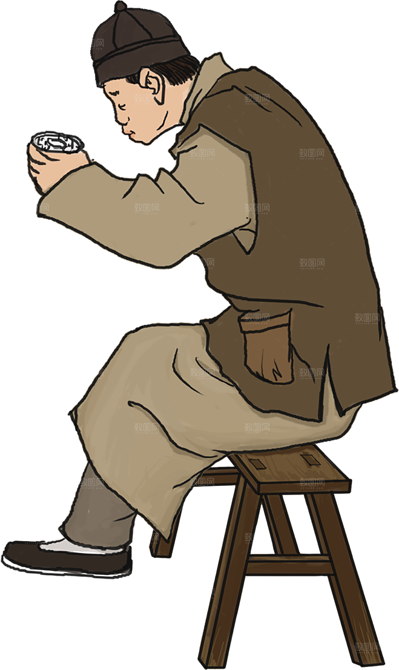 古风免抠元素古代人物画像PNG