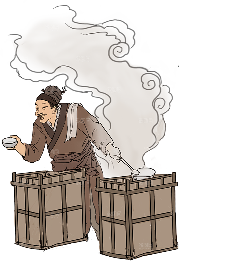 古风免抠元素古代人物画像PNG